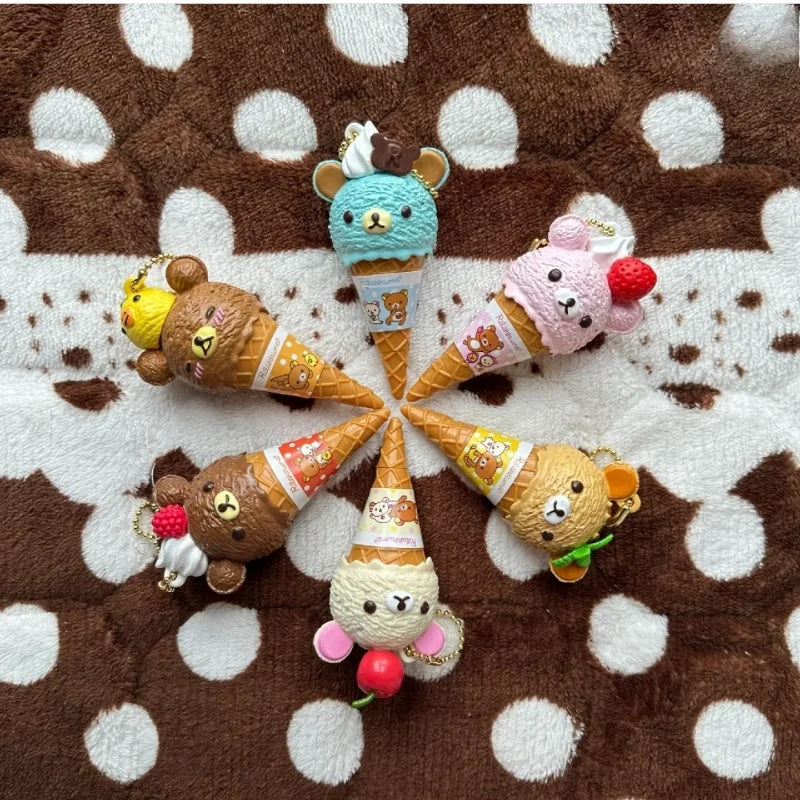 Ice Cream Bear Mystery Keychain