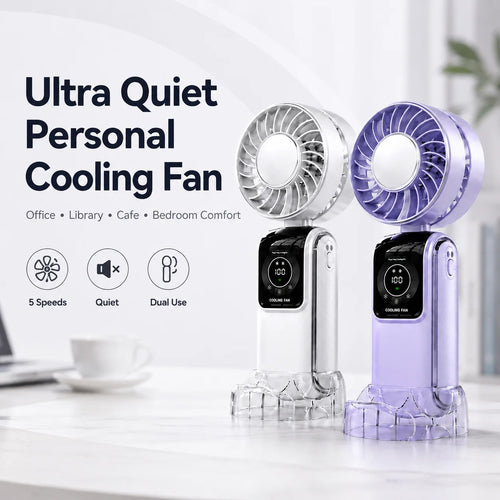 Deluxe Silent Portable Cooling Fan